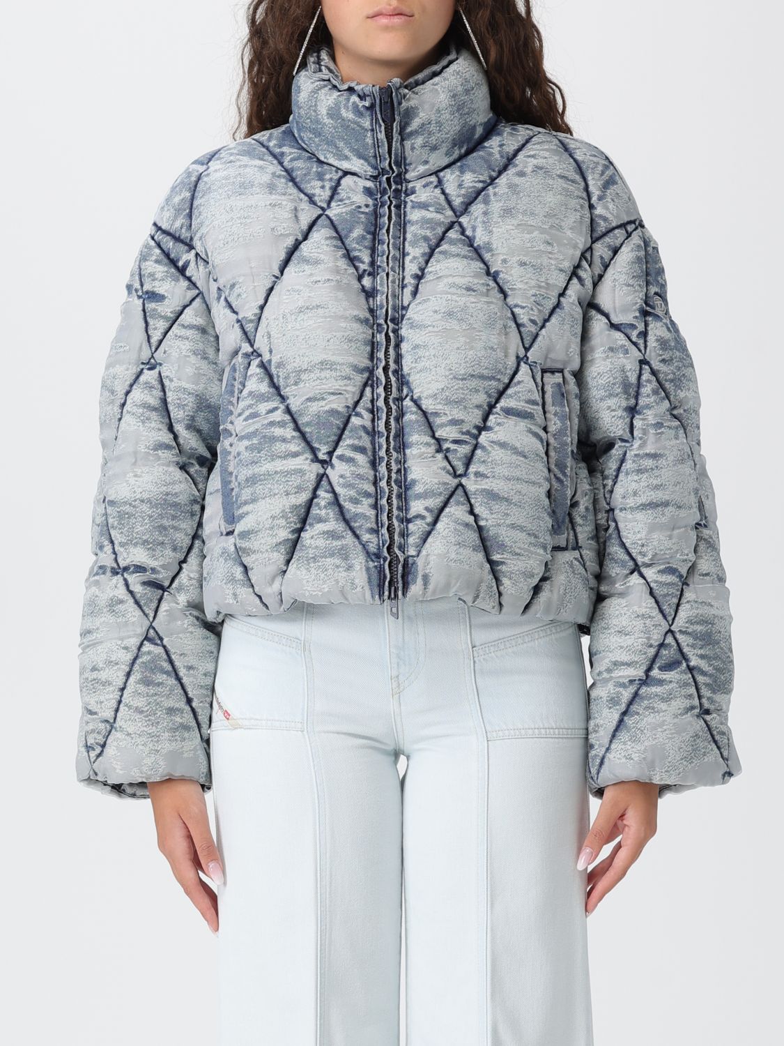 Diesel Blazer Woman Gnawed Blue