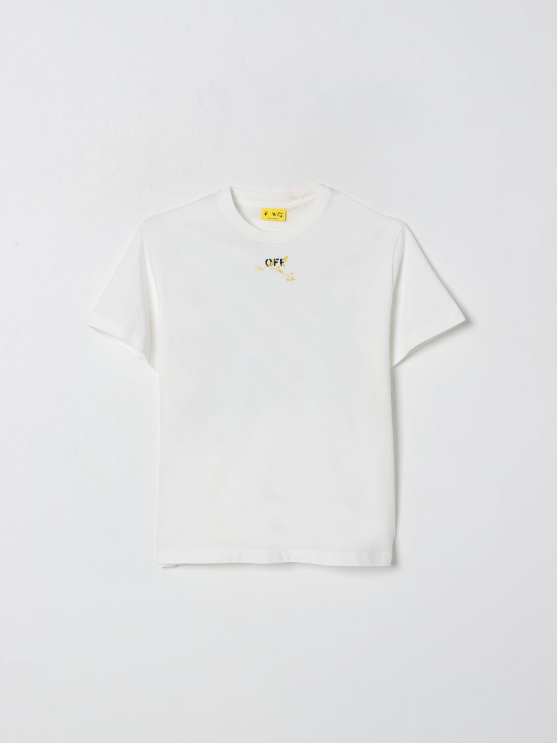 Off White Kids T Shirt Kids White