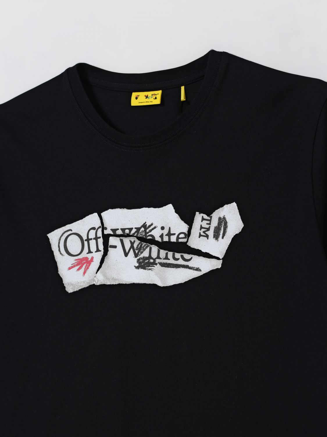 Off White Kids T Shirt Kids Black