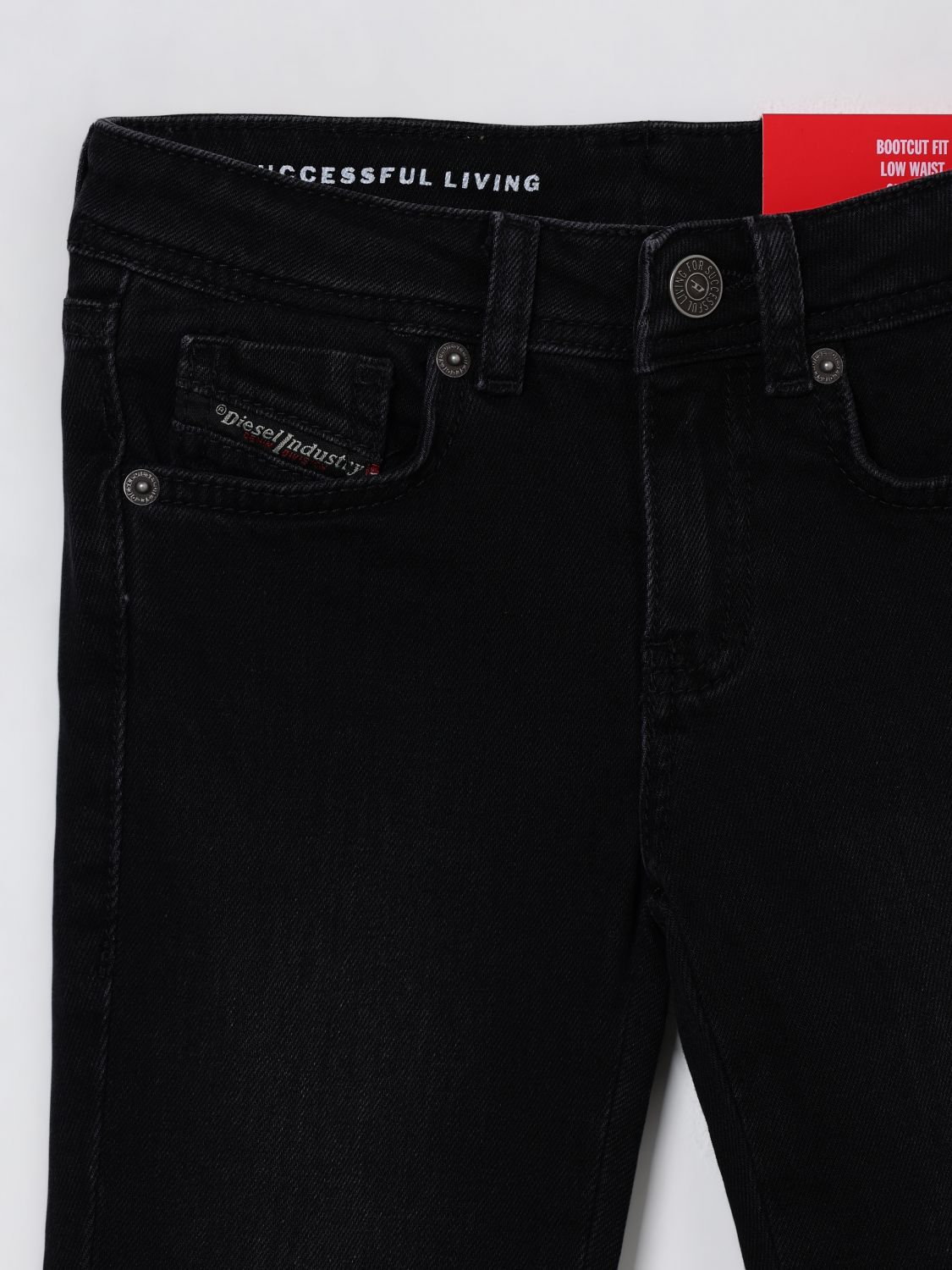 Diesel Pants Kids Black