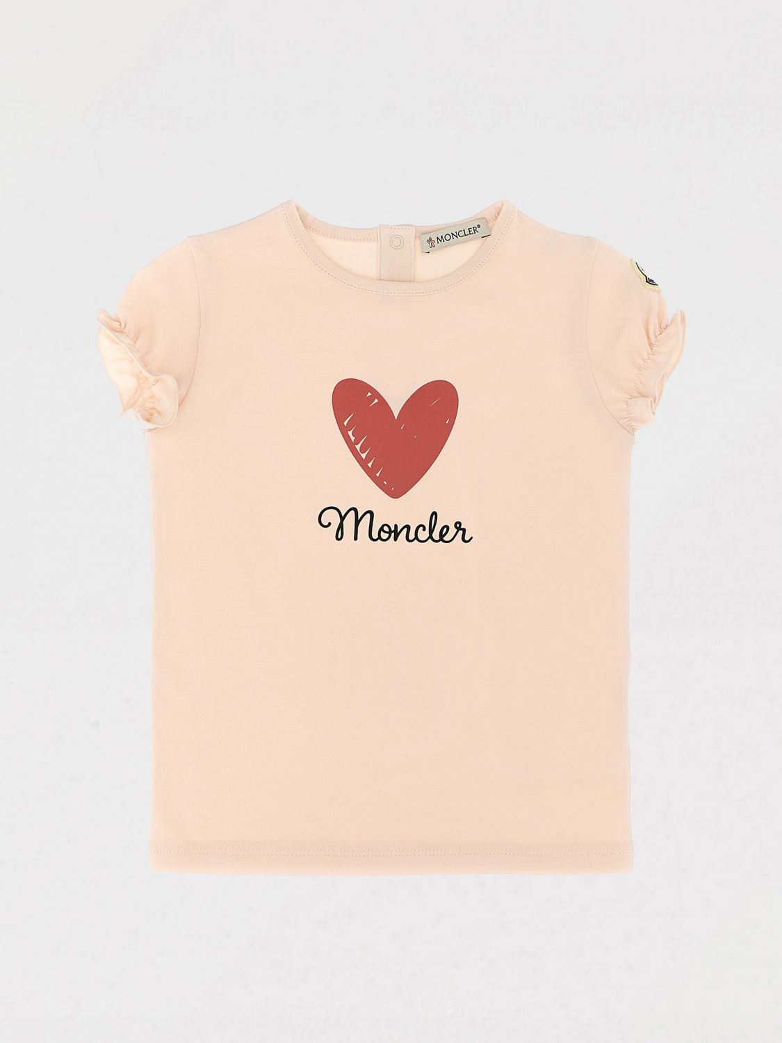Moncler T Shirt Kids Pink