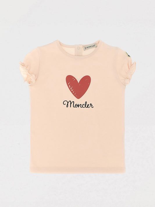 Moncler T Shirt Kids Pink
