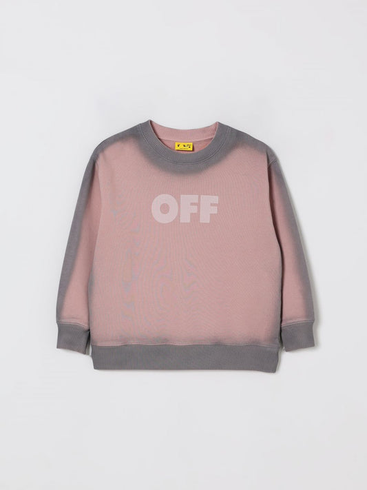 Off White Kids Sweater Kids Pink