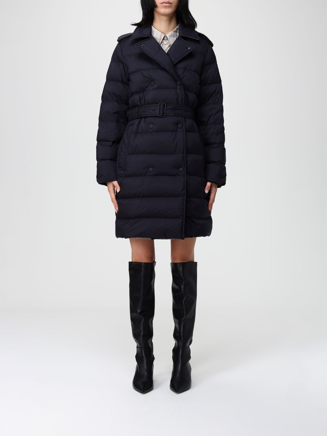 Burberry Coat Woman Black