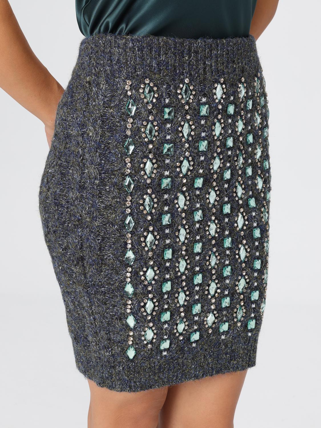 Pinko Skirt Woman Green