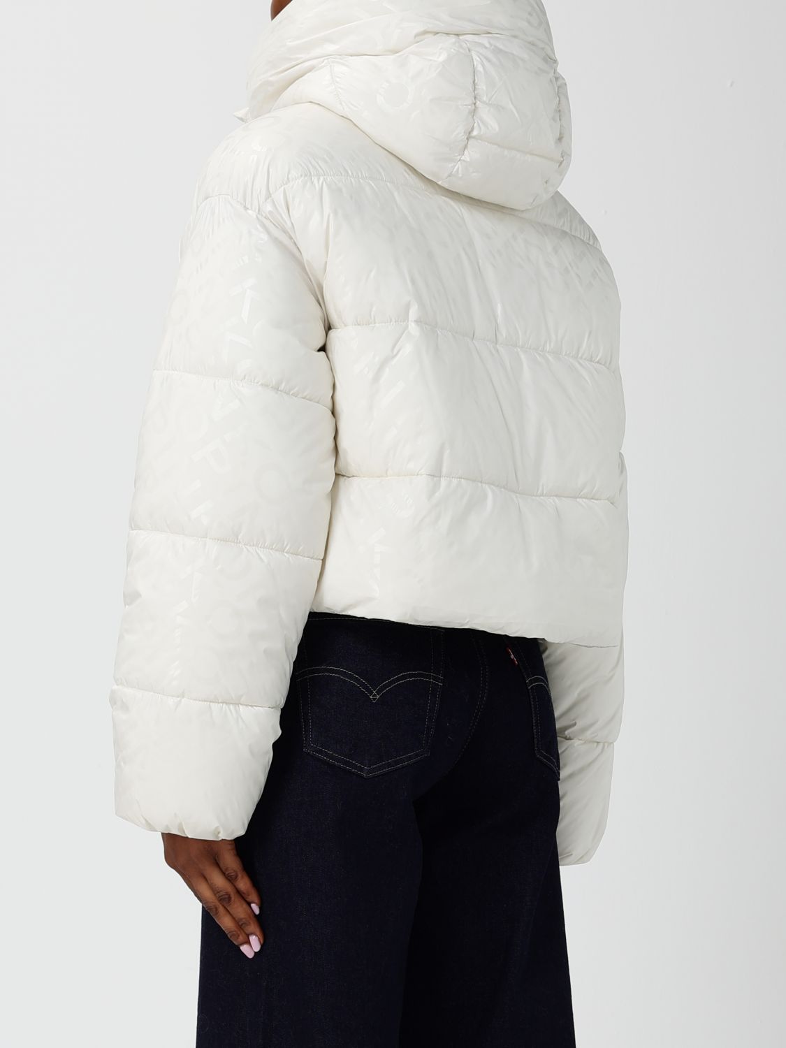 Pinko Coat Woman Dove Grey
