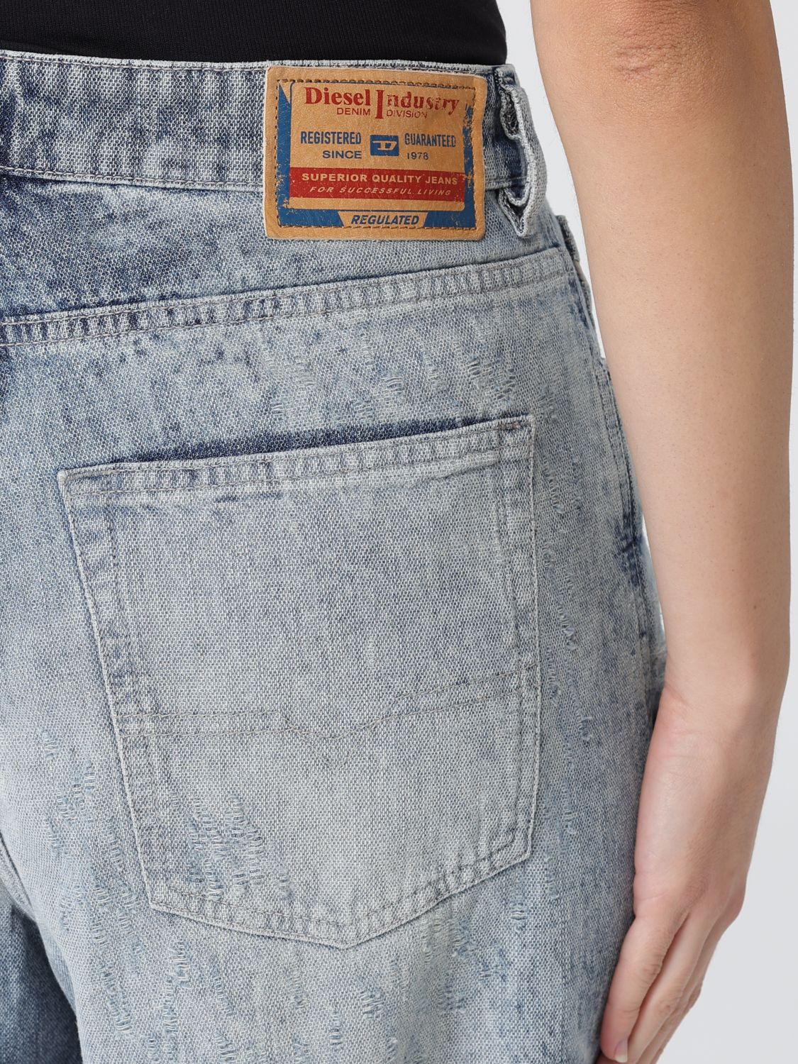 Diesel Jeans Woman Blue
