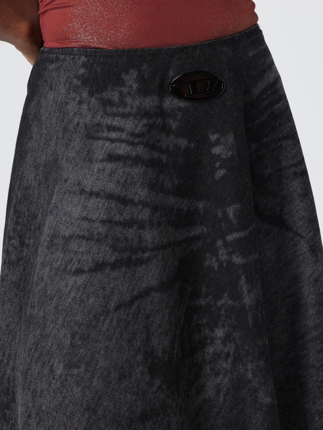 Diesel Skirt Woman Black