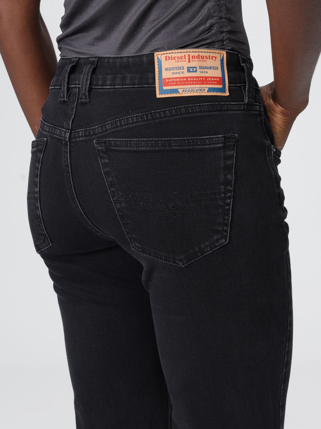 Diesel Jeans Woman Black