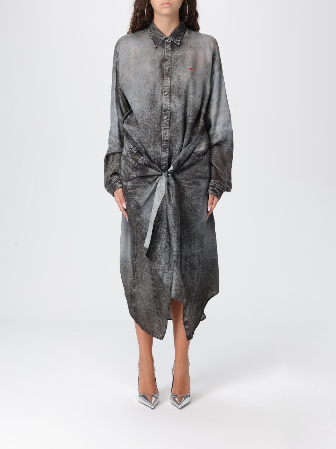 Diesel Dress Woman Black