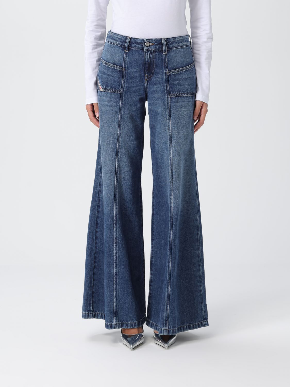 Diesel Jeans Woman Blue