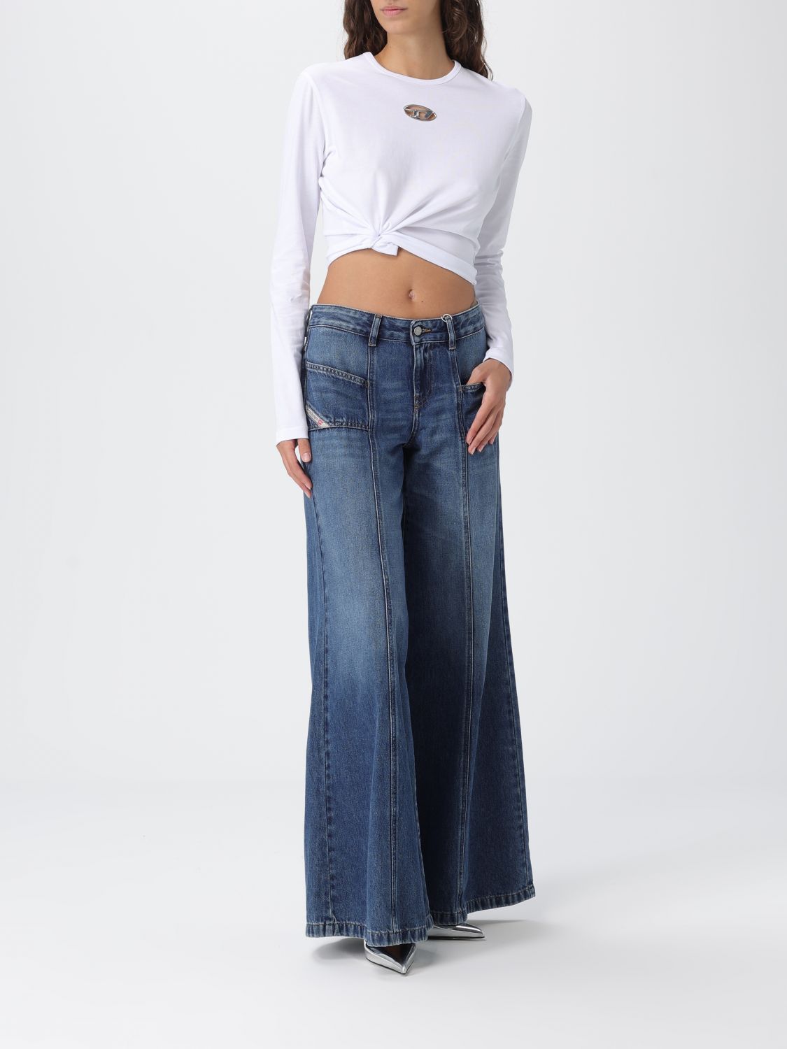 Diesel Jeans Woman Blue