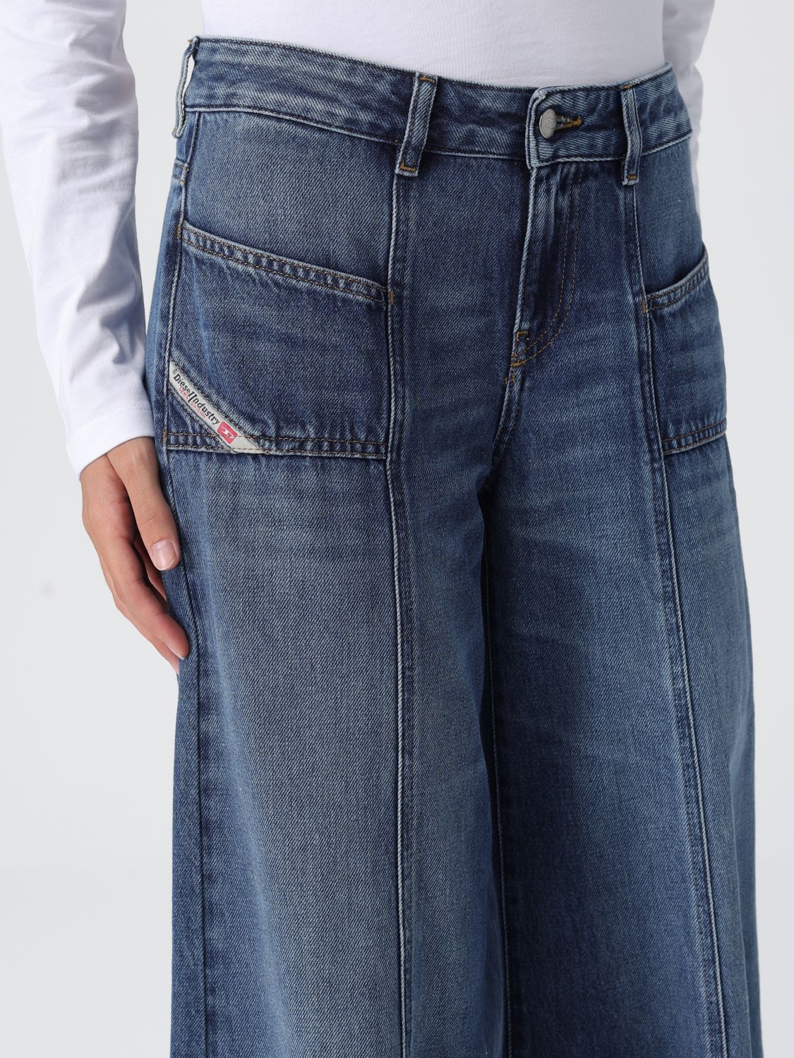 Diesel Jeans Woman Blue