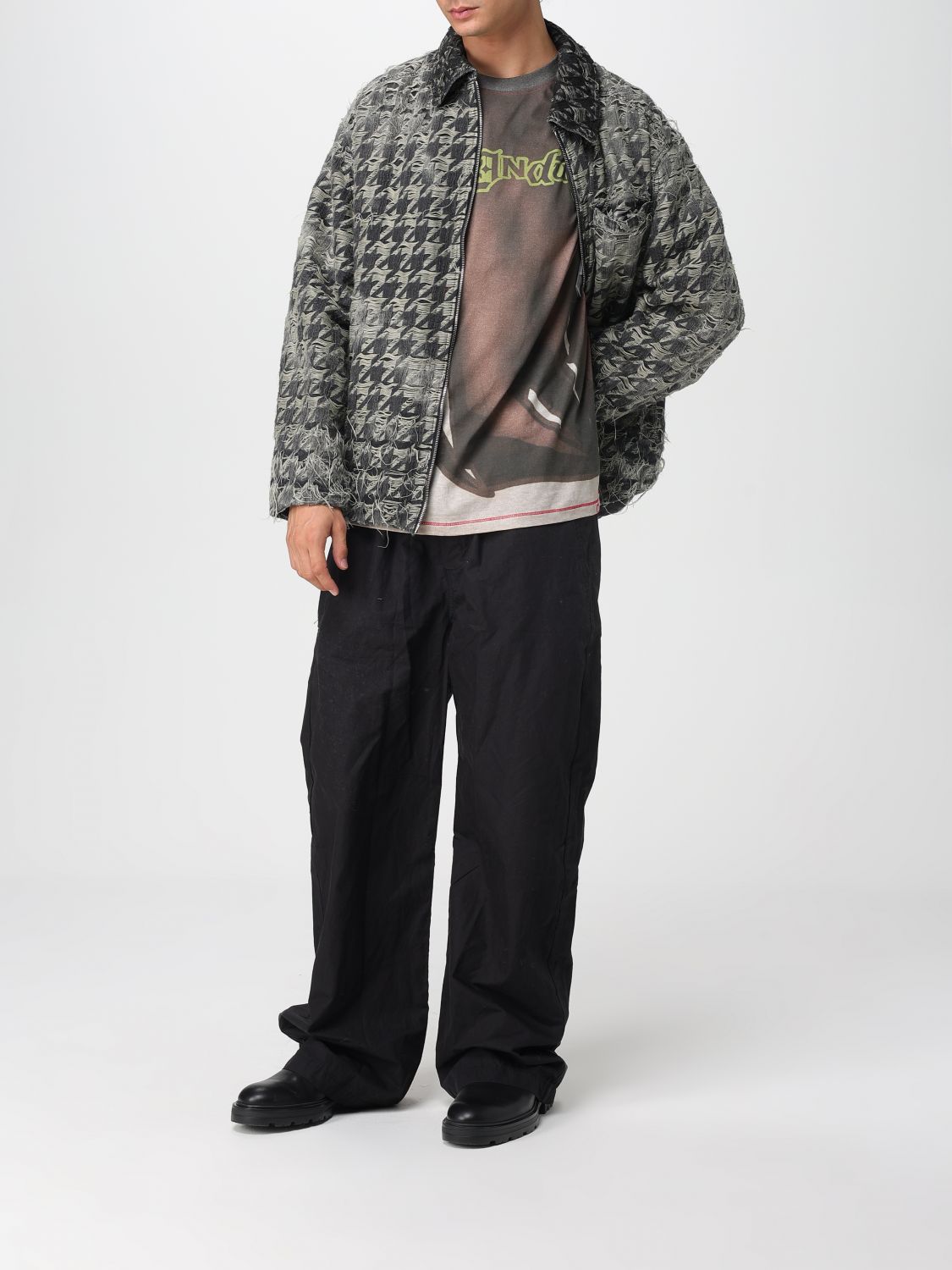 Diesel T Shirt Men Kaki