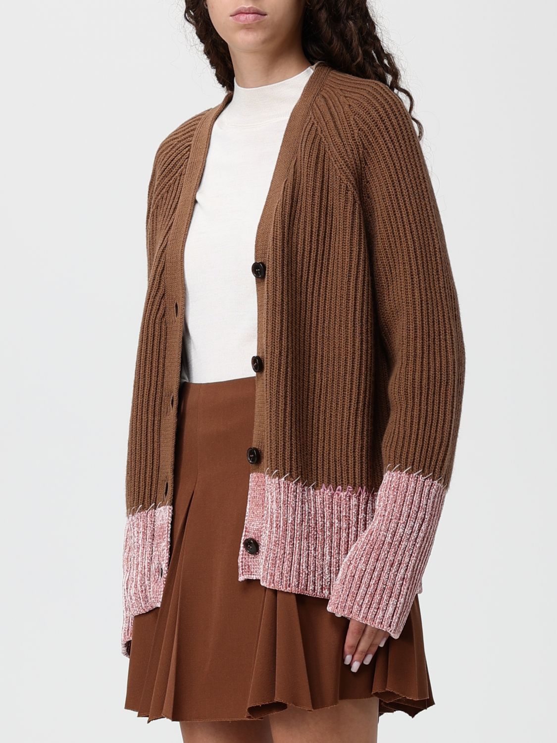 Marni Cardigan Woman Brown