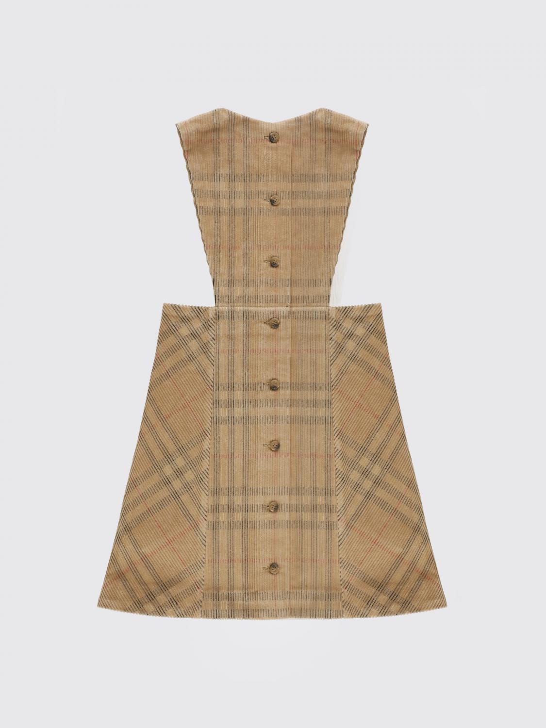 Burberry Dress Kids Beige