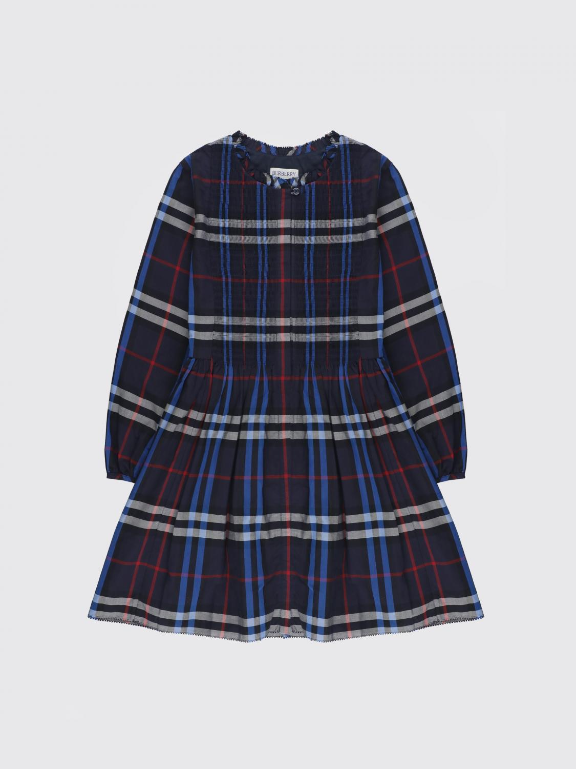 Burberry Dress Kids Blue