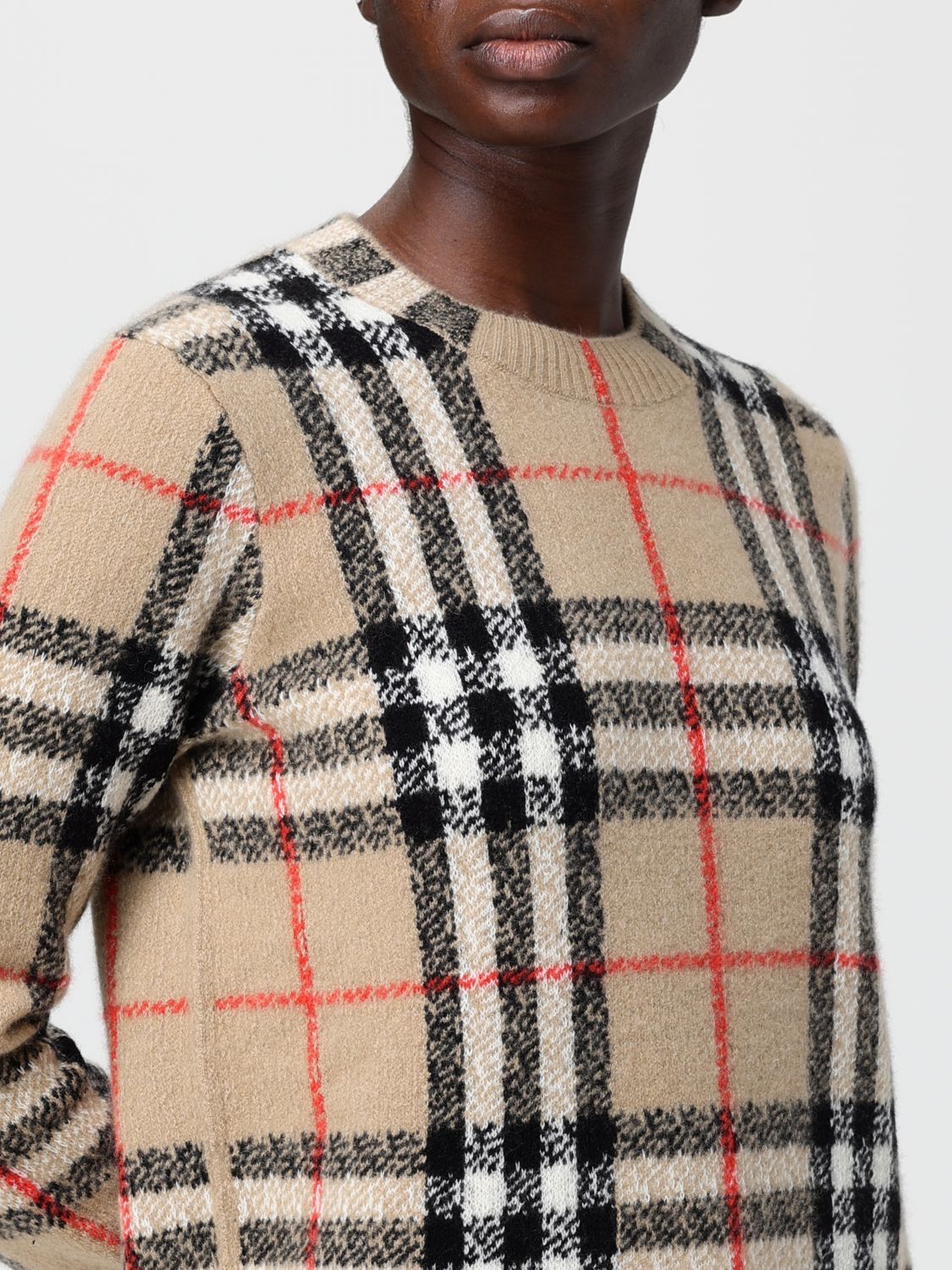 Burberry Cardigan Woman Beige