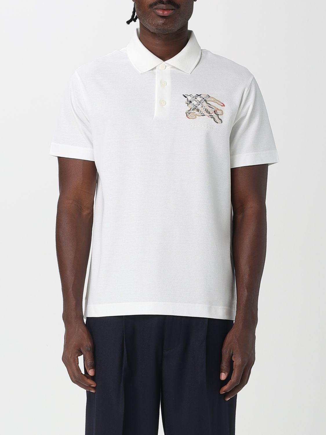 Burberry Polo Shirt Men White