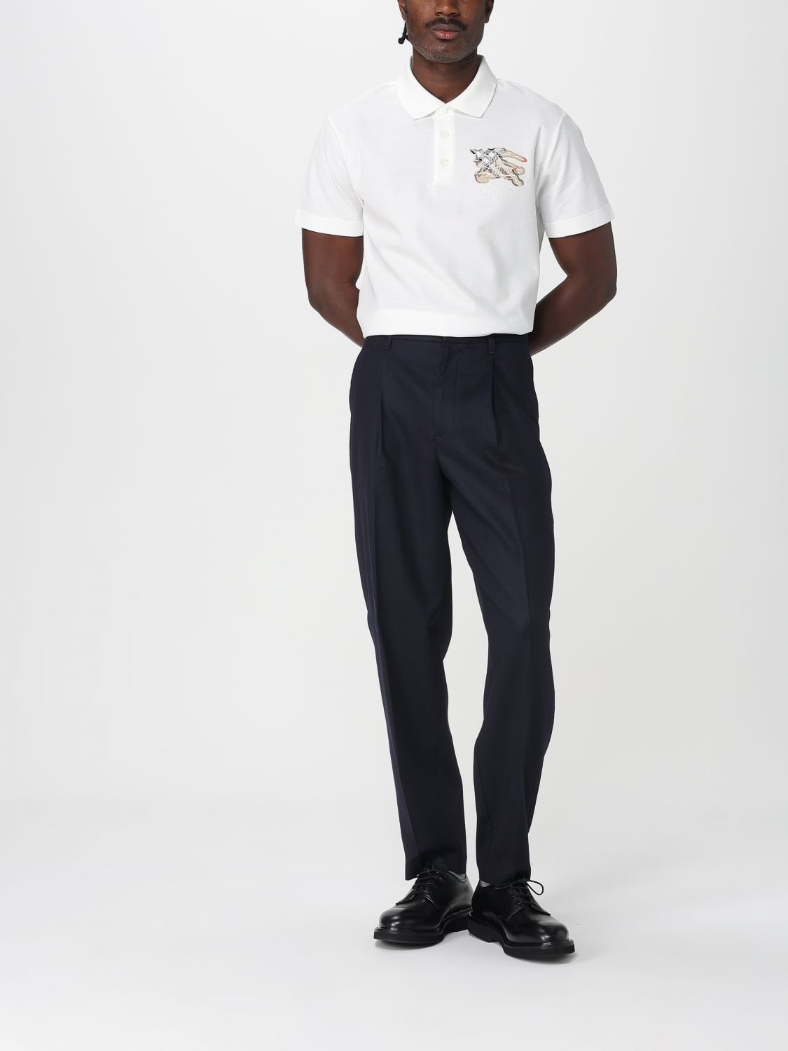 Burberry Polo Shirt Men White