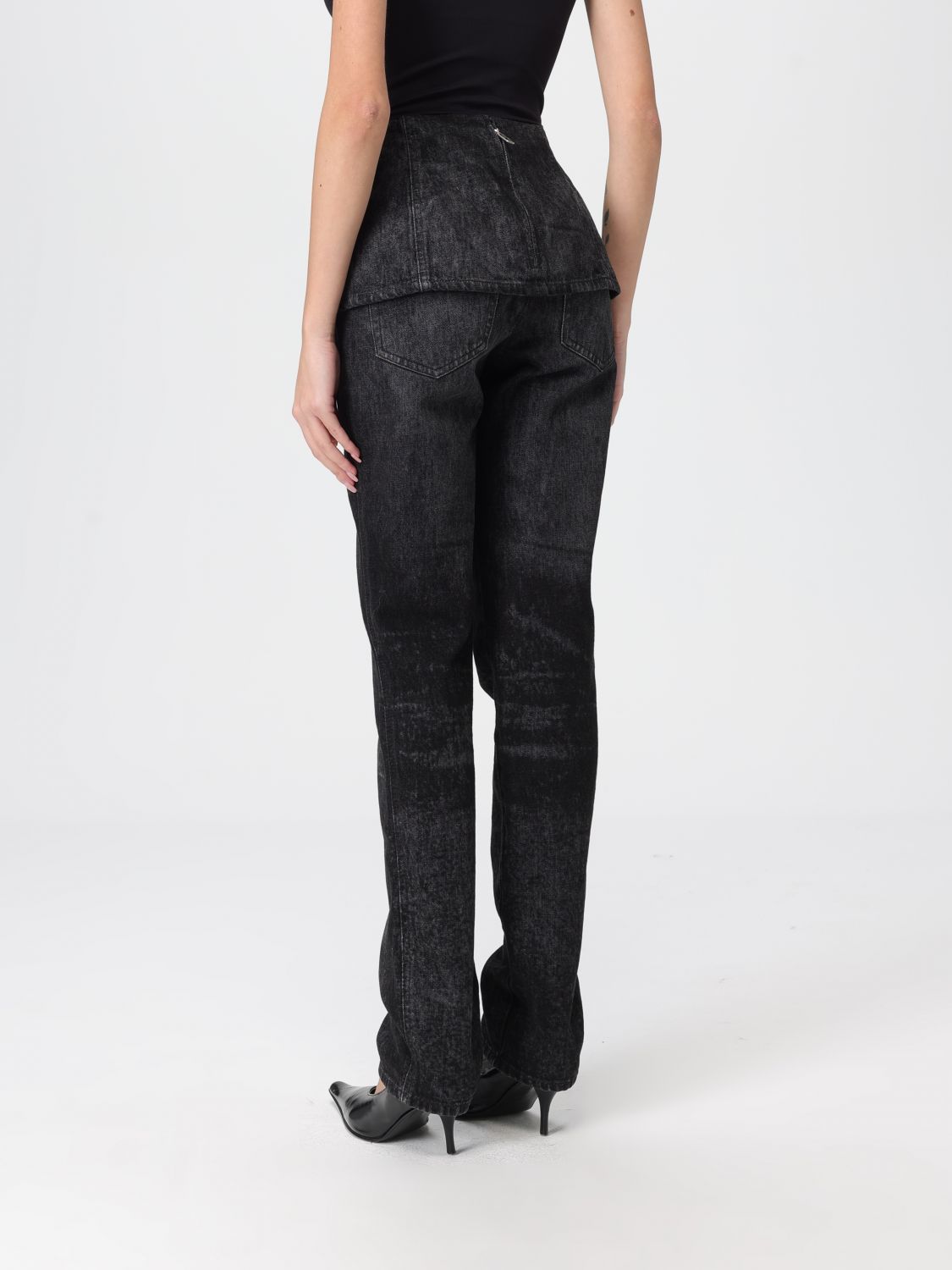 Diesel Pants Woman Black