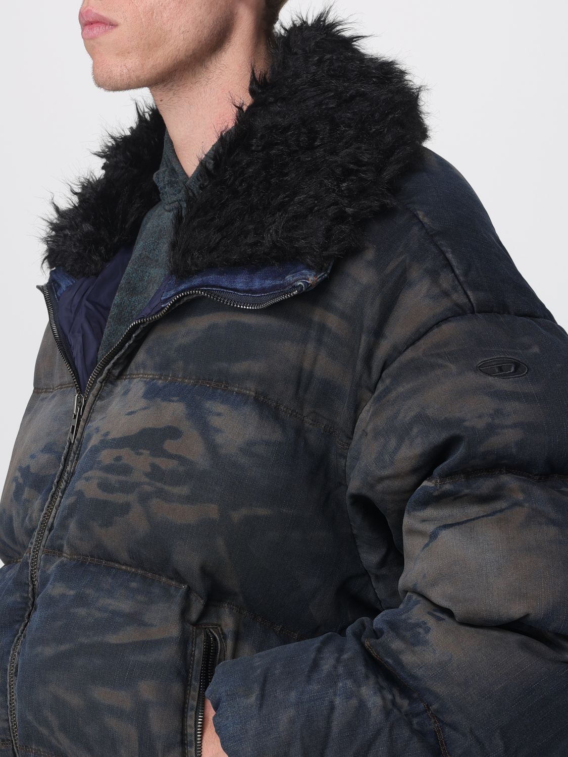 Diesel Shirt Men Grey