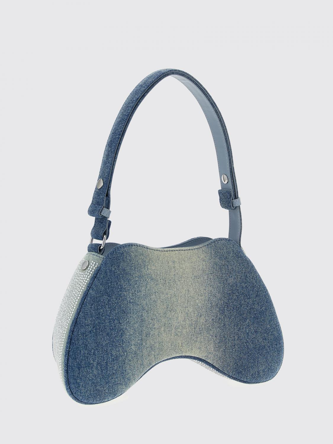 Diesel Shoulder Bag Woman Blue