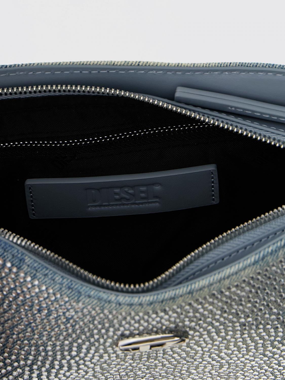 Diesel Shoulder Bag Woman Blue
