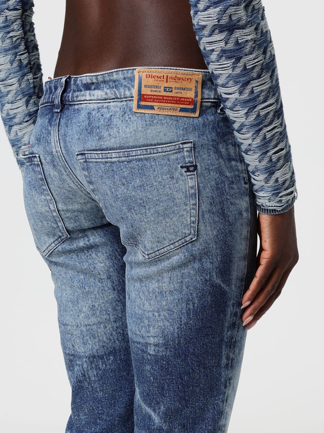 Diesel Jeans Woman Blue