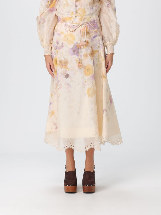 Zimmermann Skirt Woman Beige
