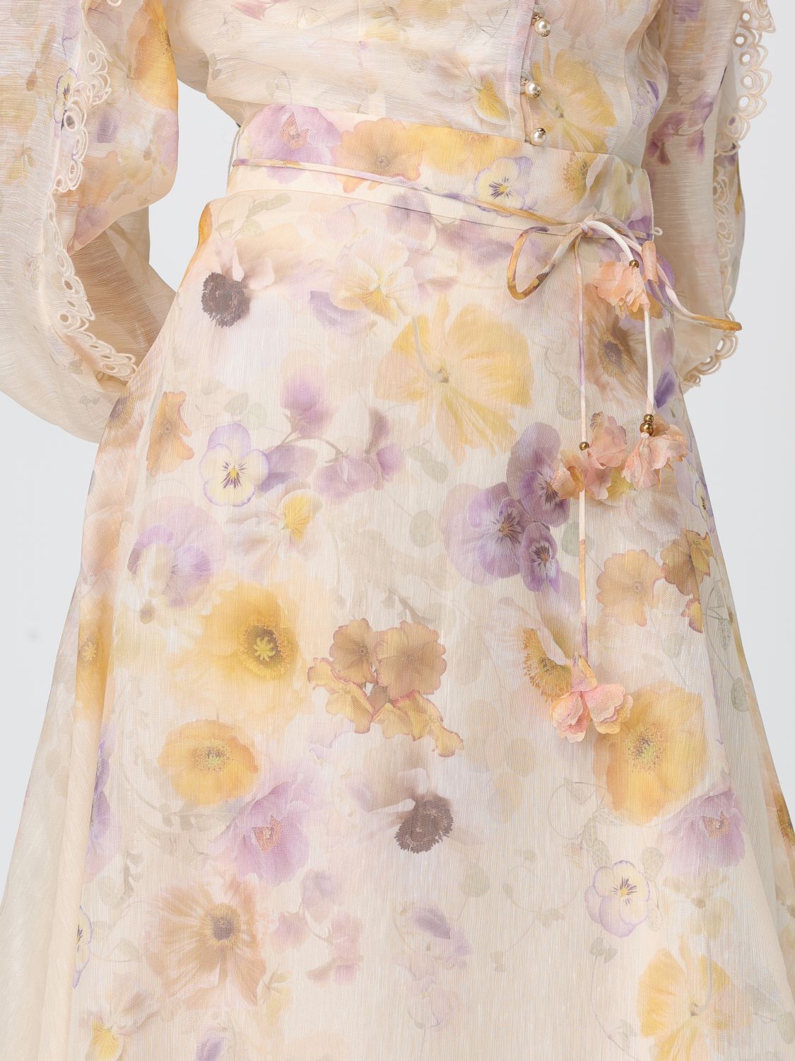 Zimmermann Skirt Woman Beige