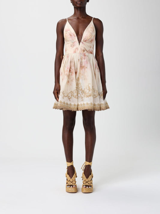 Zimmermann Dress Woman Beige