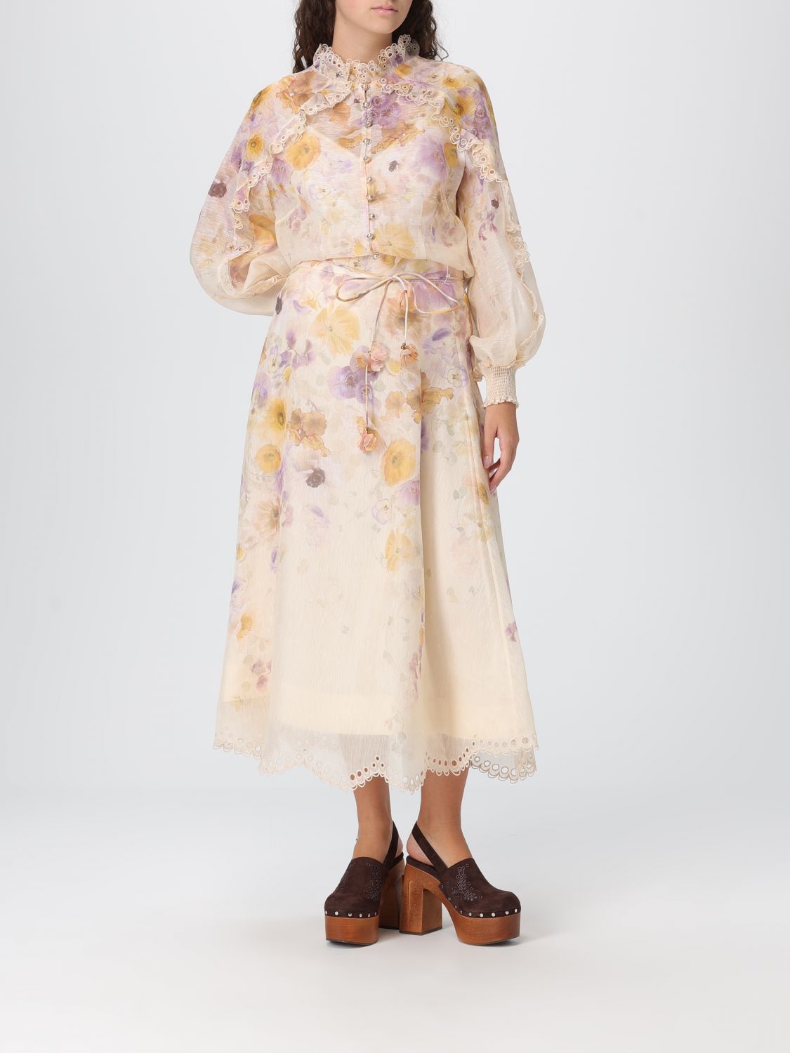 Zimmermann Shirt Woman Beige