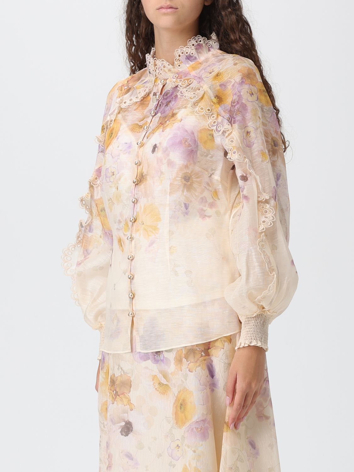 Zimmermann Shirt Woman Beige