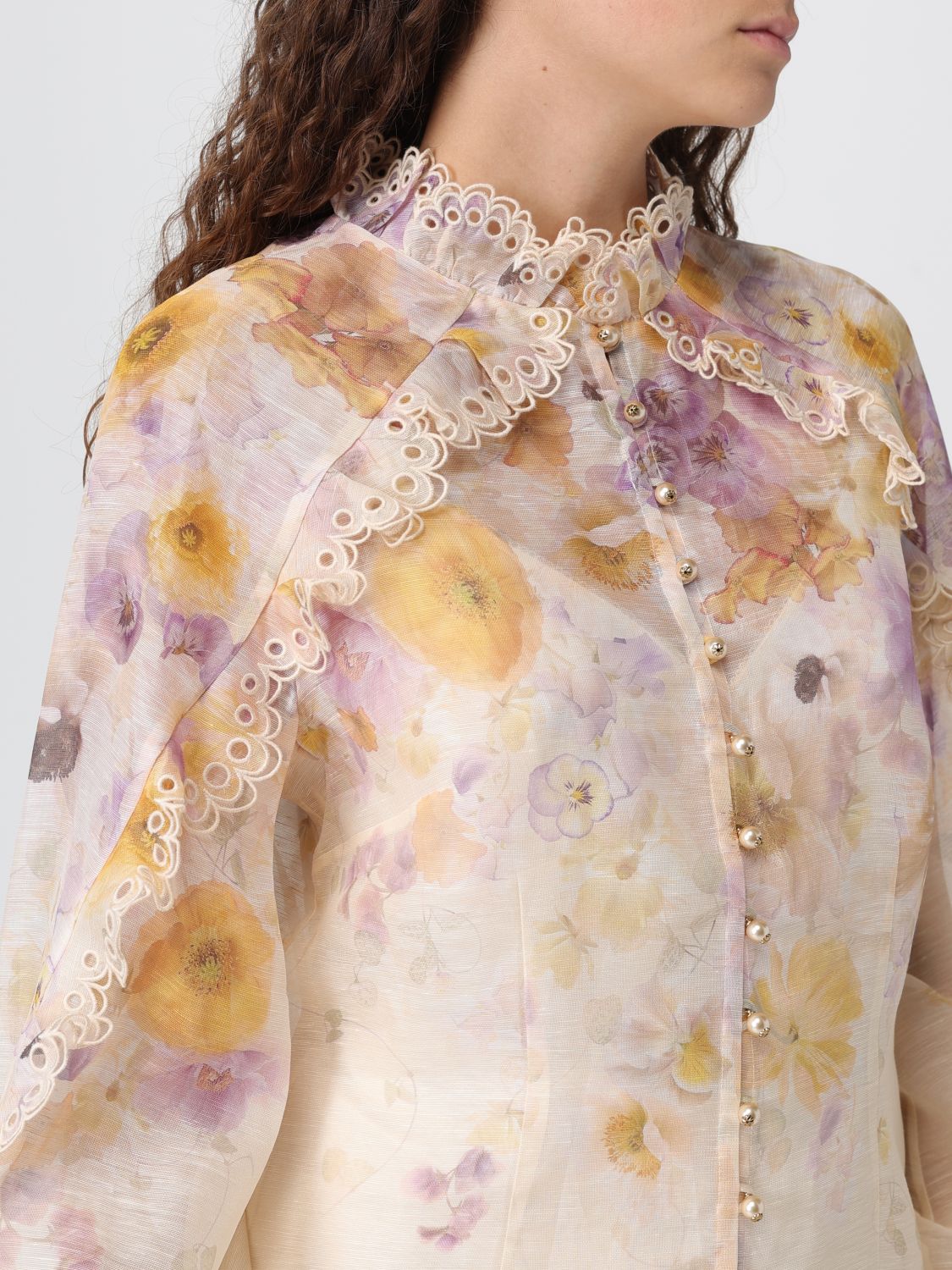 Zimmermann Shirt Woman Beige