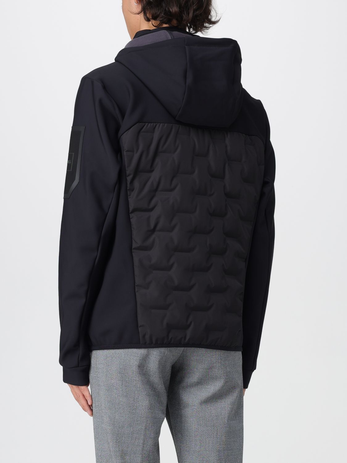 Boss Coat Men Black
