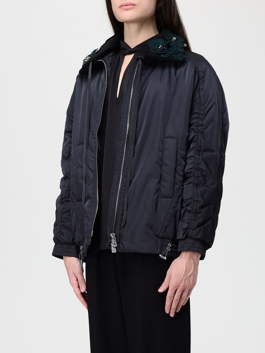 Pinko Jacket Woman Blue