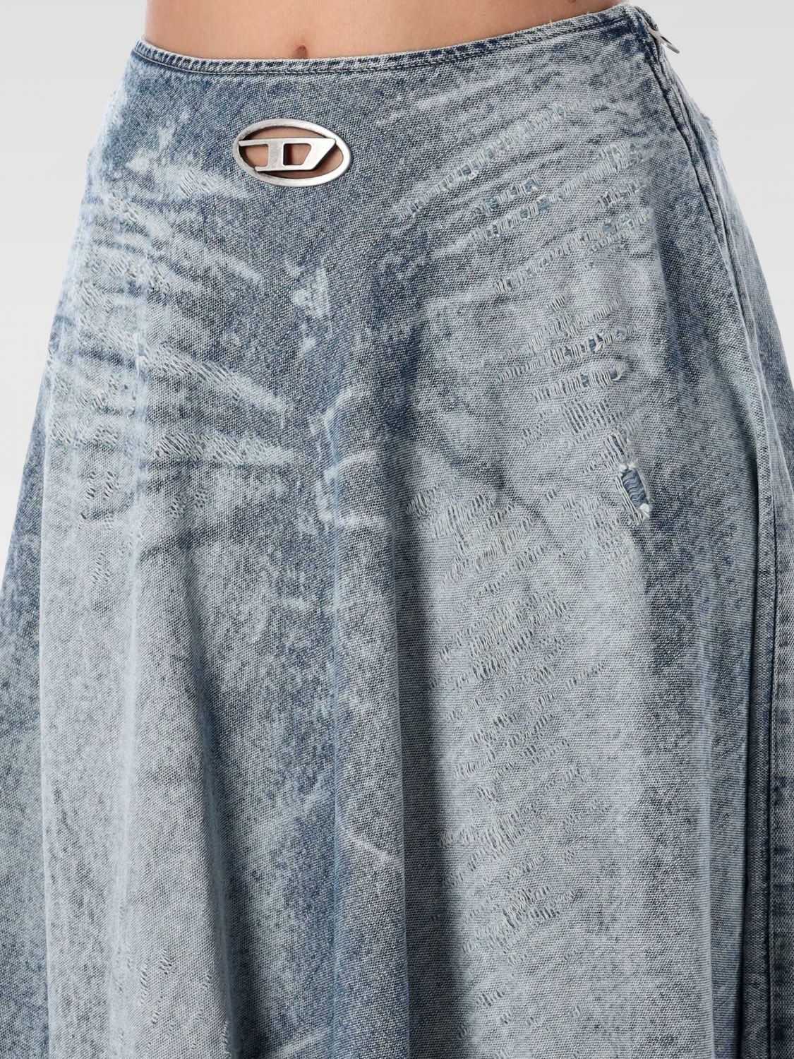 Diesel Skirt Woman Blue