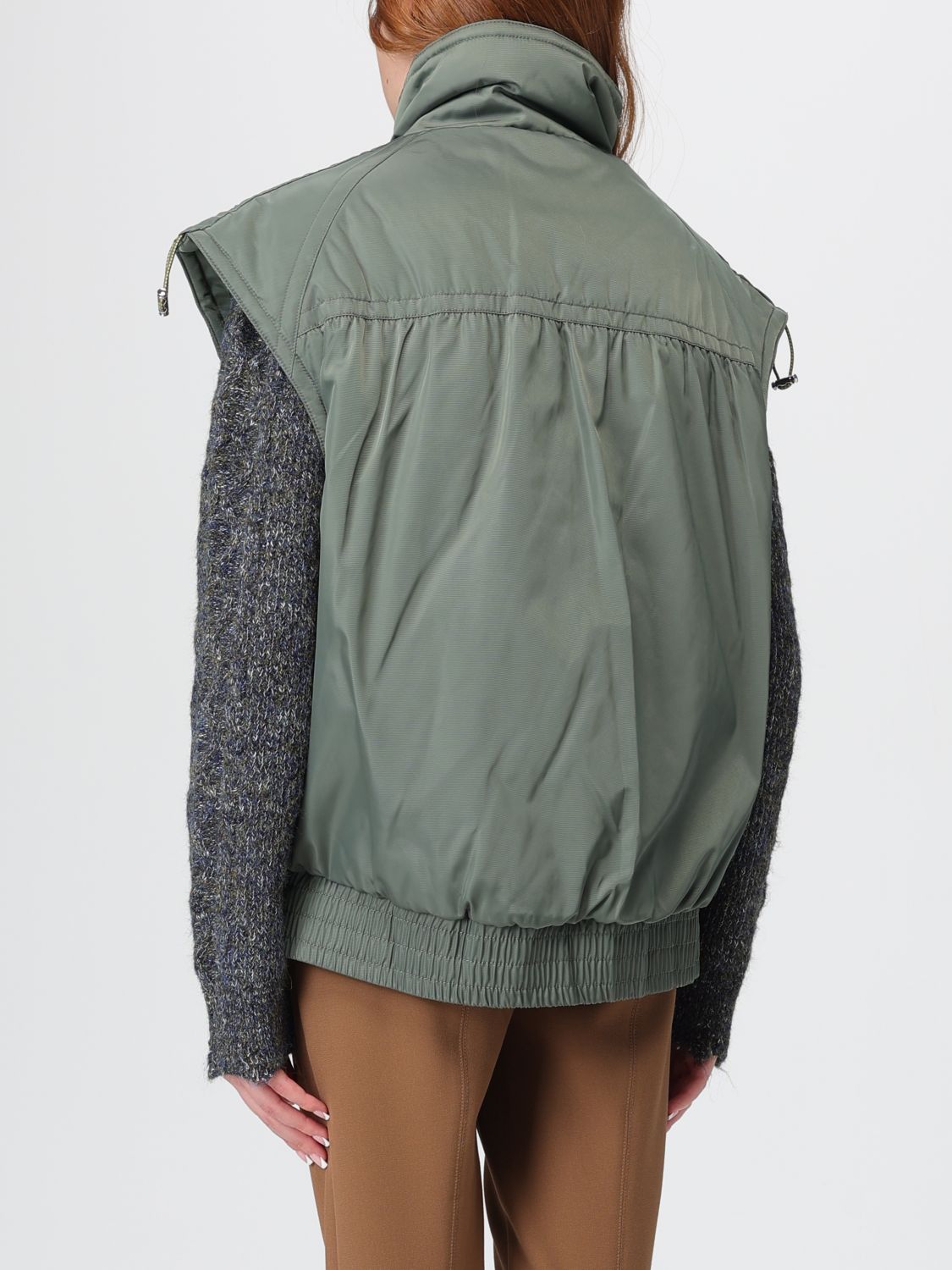 Pinko Waistcoat Woman Green
