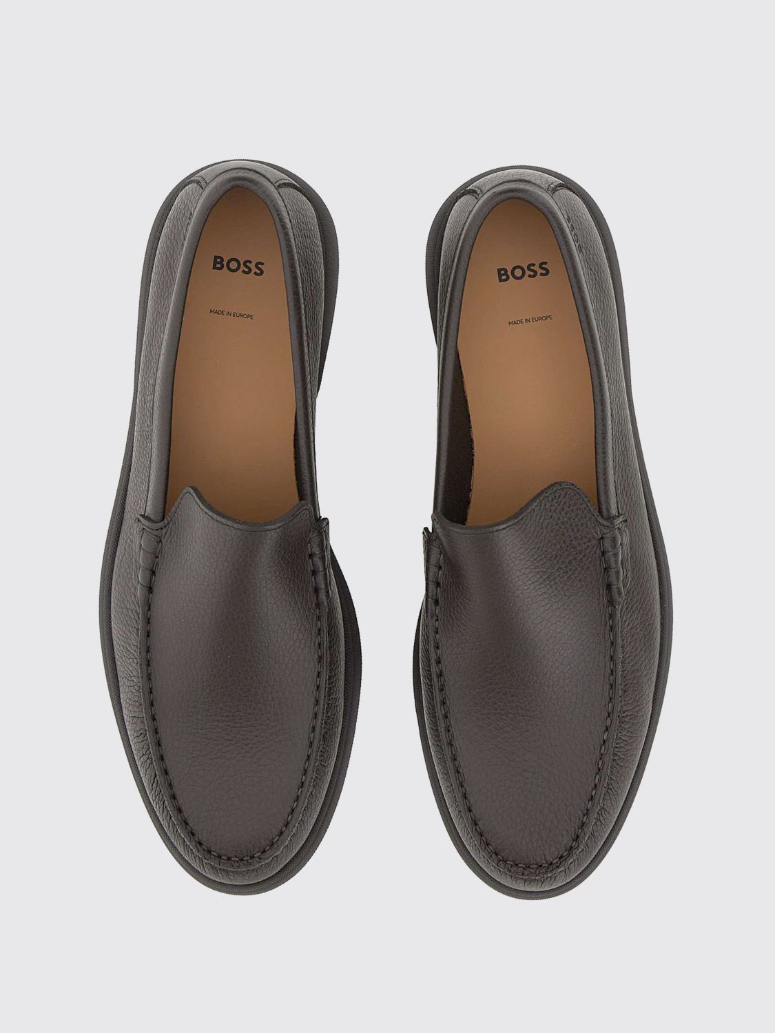 Boss Loafers Men Brown