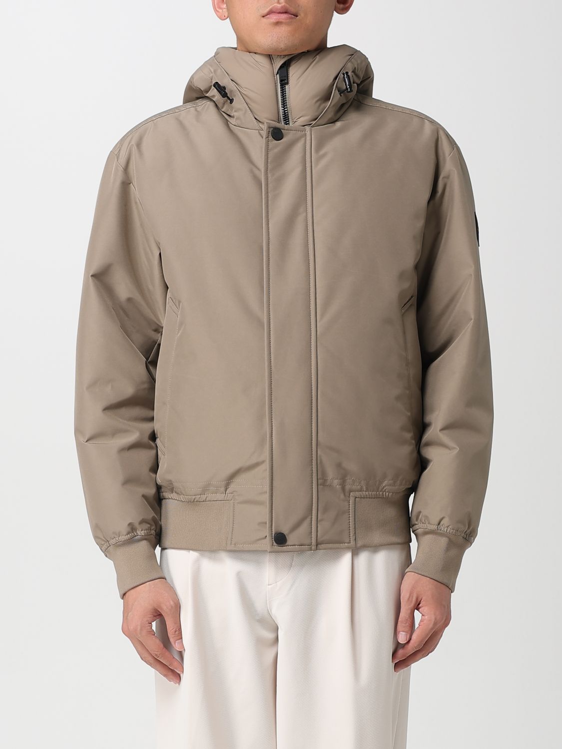 Boss Jacket Men Mud