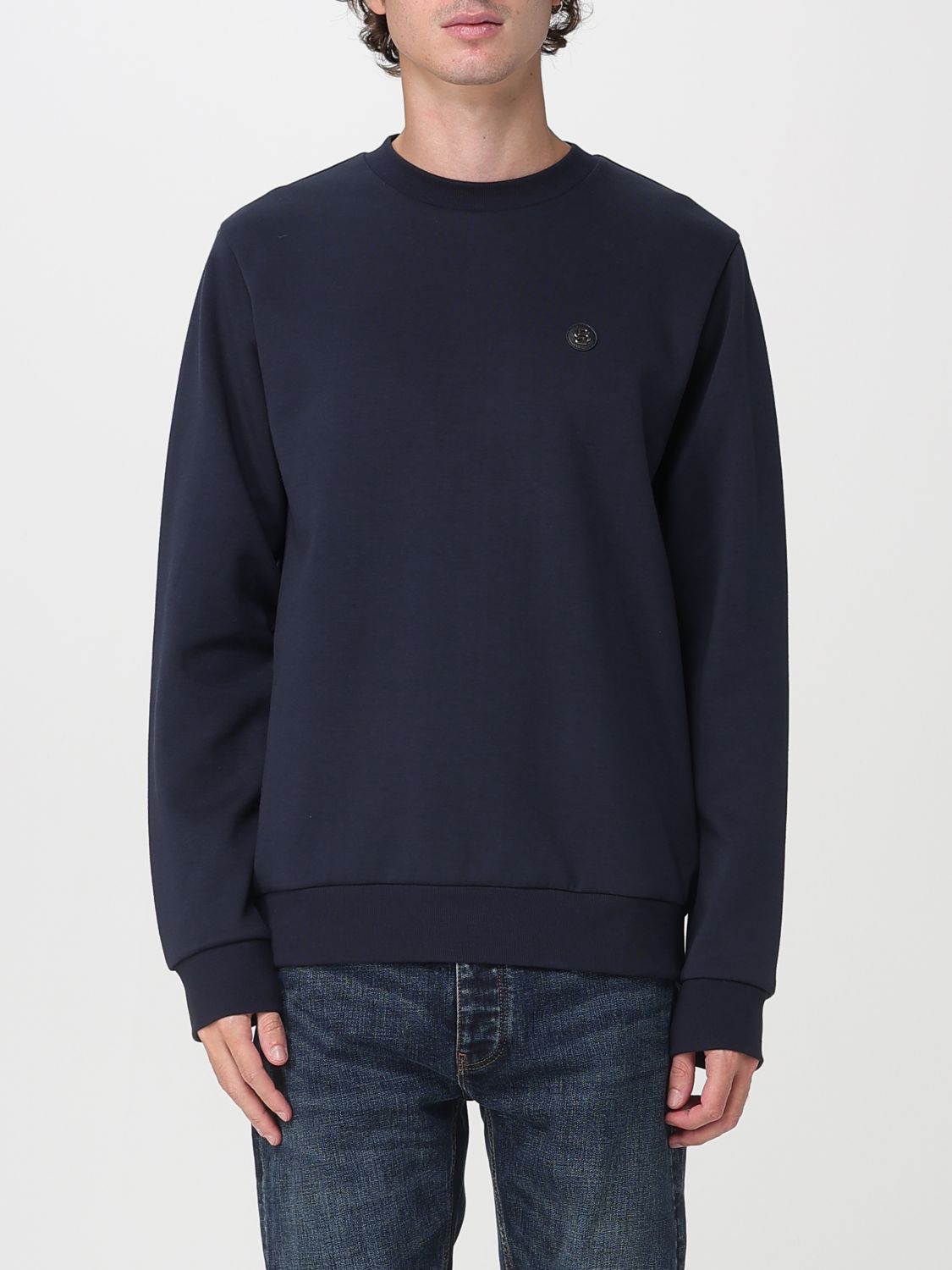 Boss Sweatshirt Men Blue