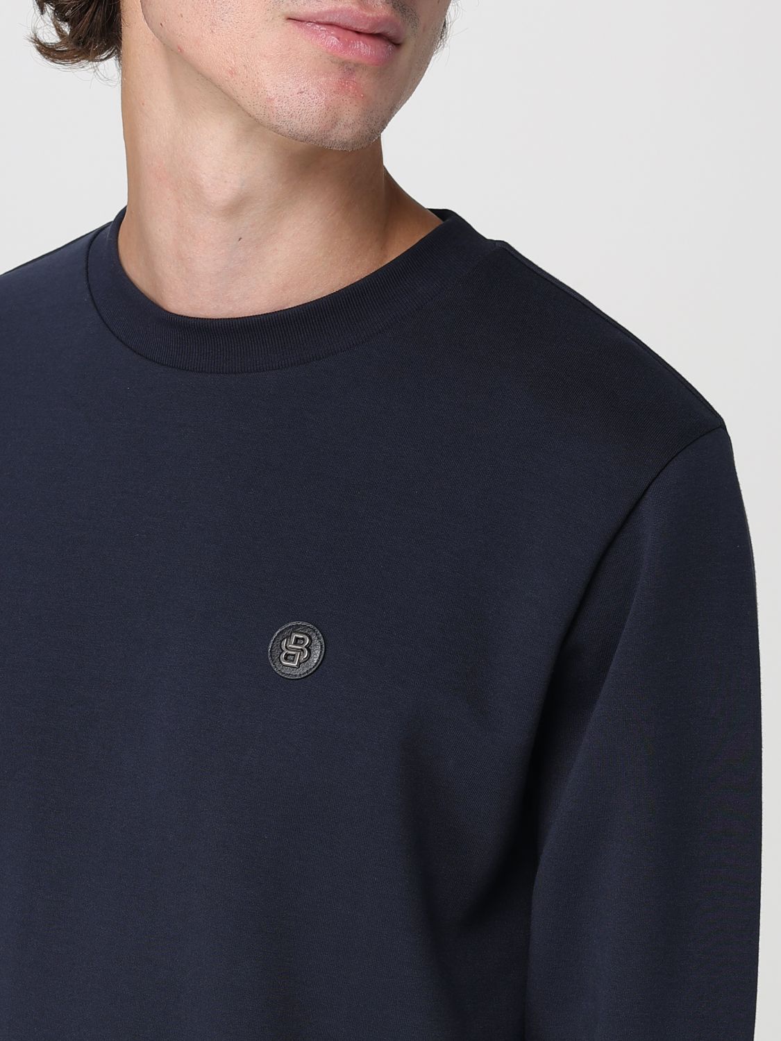 Boss Sweatshirt Men Blue