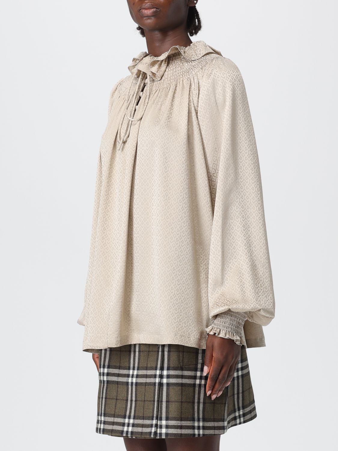 Burberry Top Woman Beige