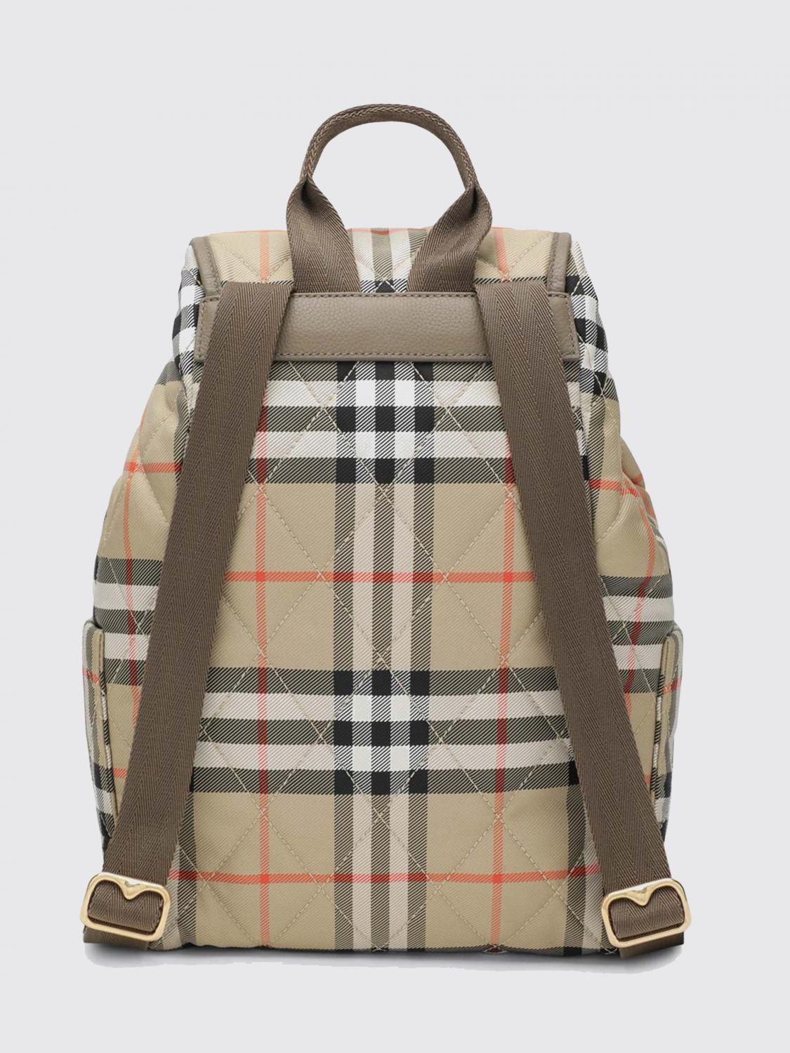 Burberry Backpack Woman Sand