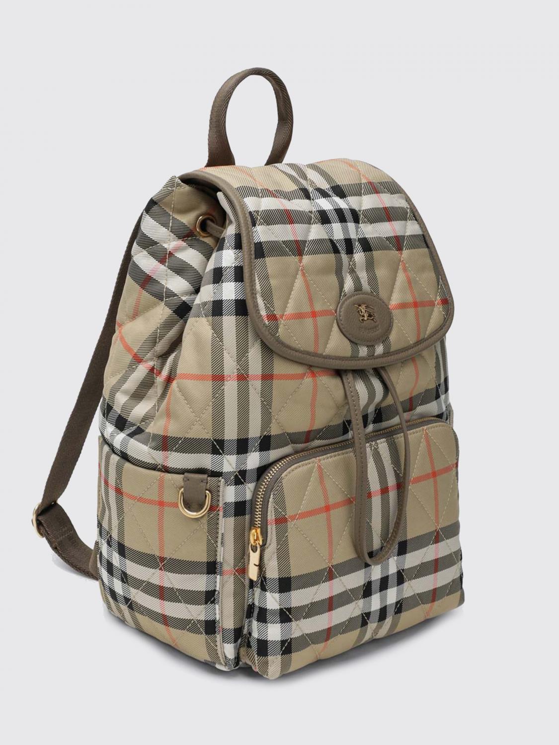 Burberry Backpack Woman Sand