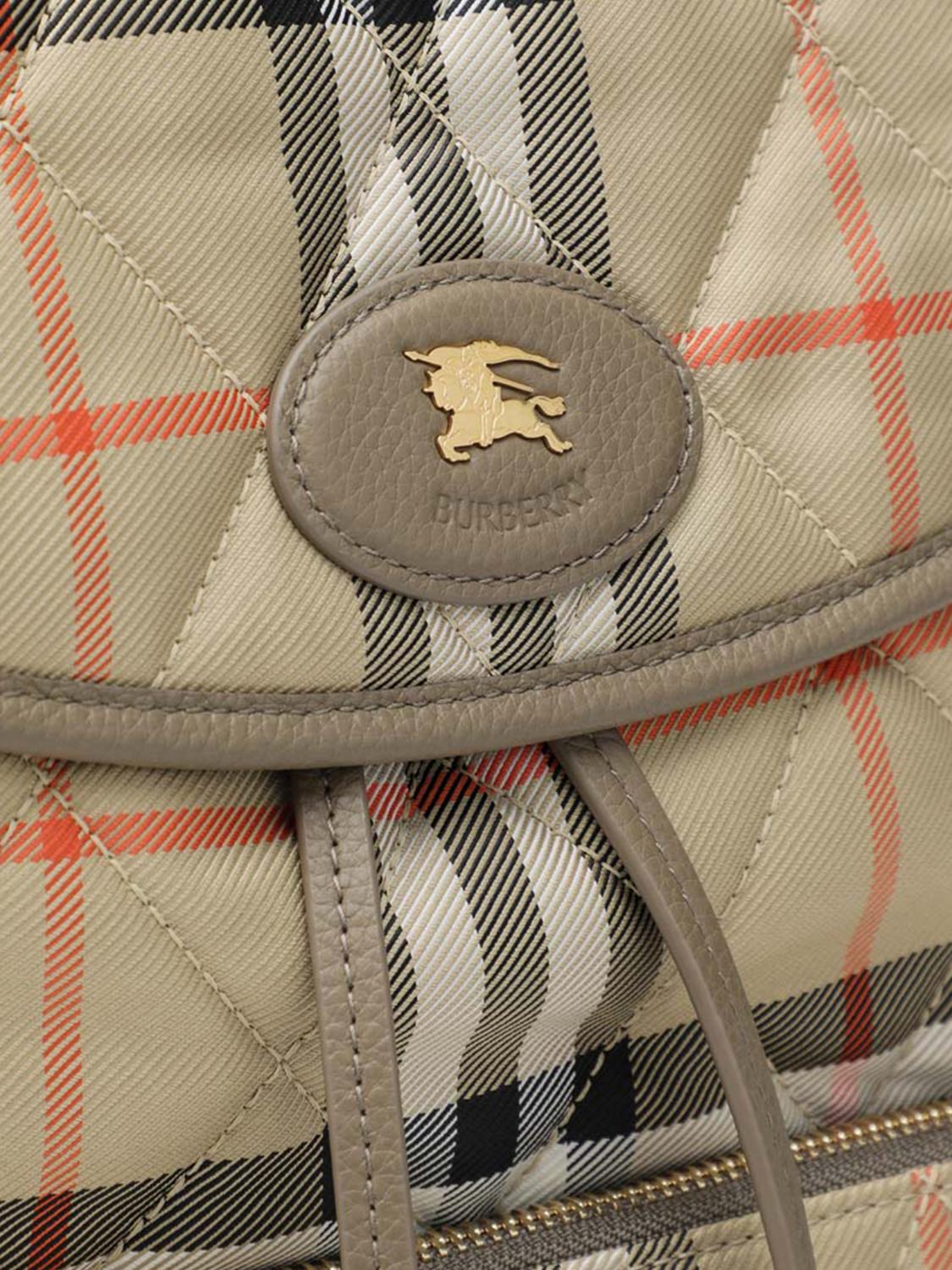 Burberry Backpack Woman Sand
