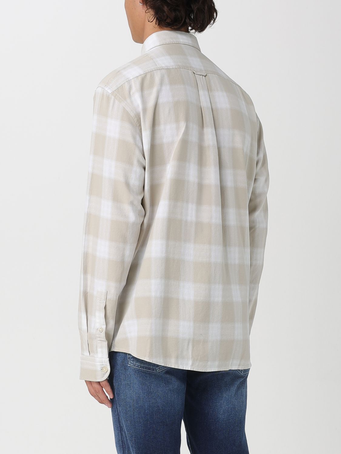 Boss Shirt Men Beige