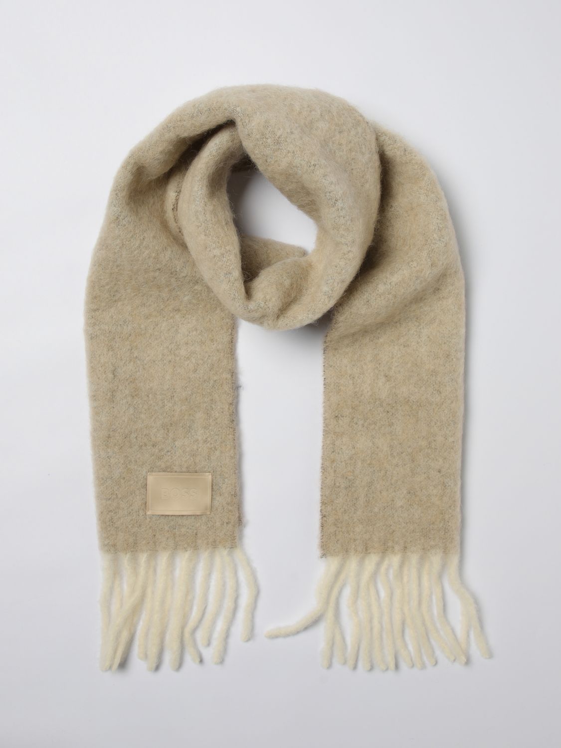 Boss Scarf Woman Beige
