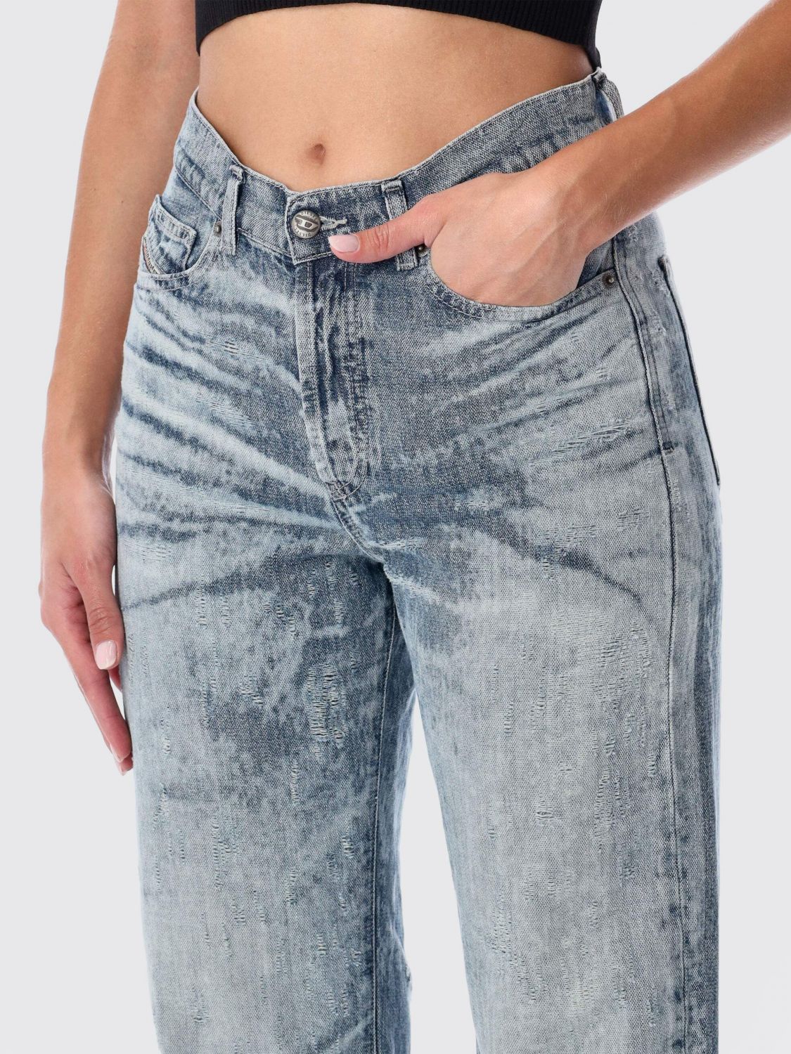Diesel Jeans Woman Blue